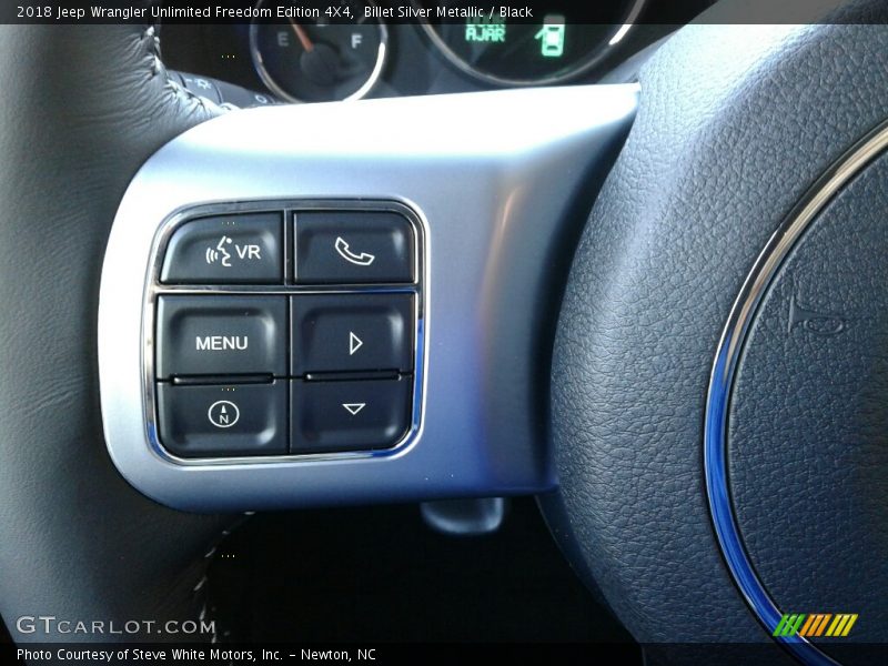 Billet Silver Metallic / Black 2018 Jeep Wrangler Unlimited Freedom Edition 4X4