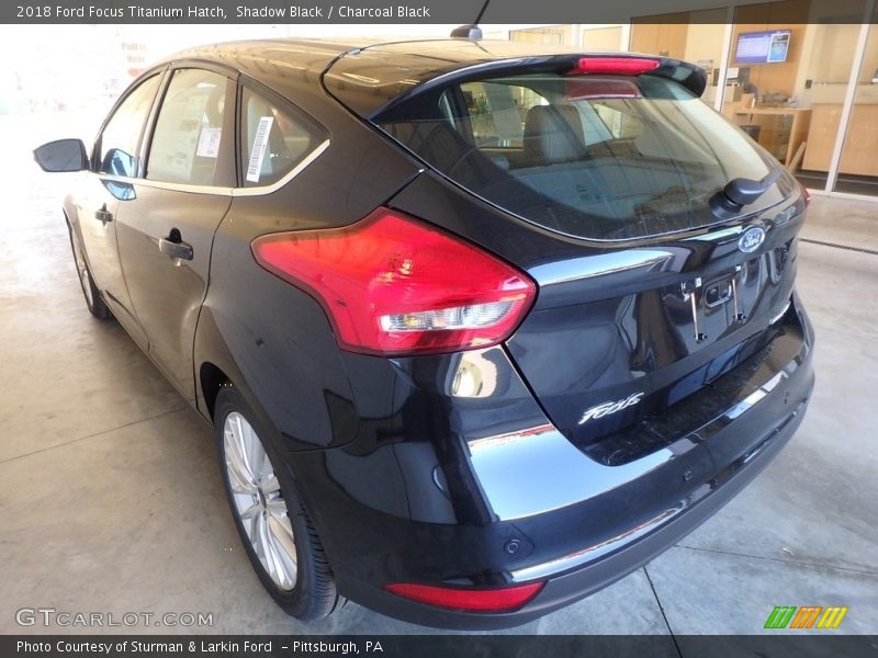 Shadow Black / Charcoal Black 2018 Ford Focus Titanium Hatch