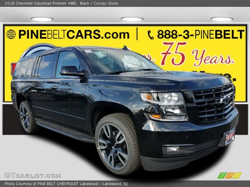 Black / Cocoa/­Dune 2018 Chevrolet Suburban Premier 4WD