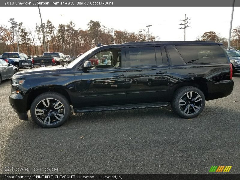 Black / Cocoa/­Dune 2018 Chevrolet Suburban Premier 4WD