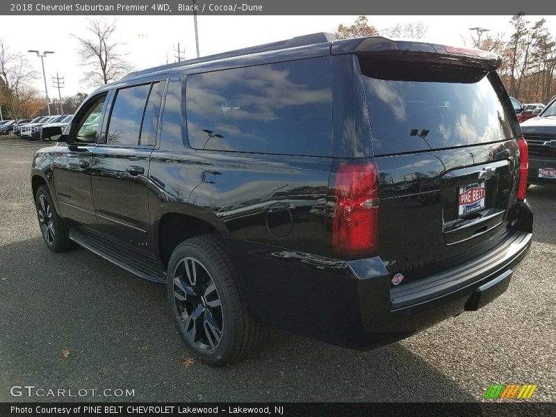 Black / Cocoa/­Dune 2018 Chevrolet Suburban Premier 4WD