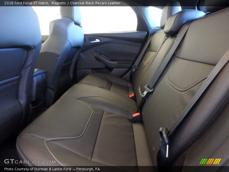 Rear Seat of 2018 Focus ST Hatch