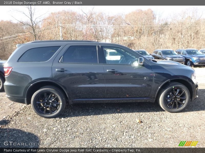Bruiser Gray / Black 2018 Dodge Durango GT AWD