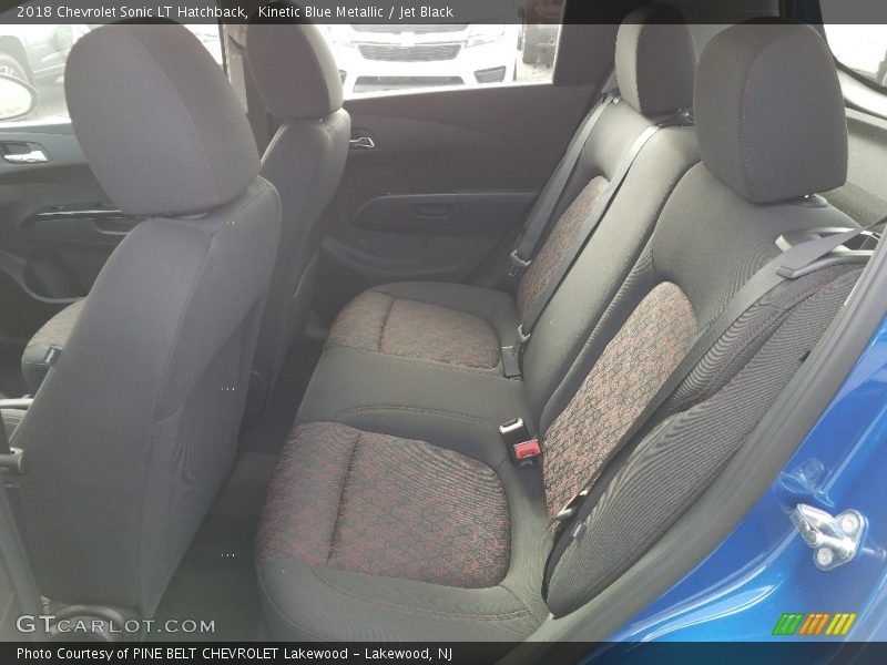 Kinetic Blue Metallic / Jet Black 2018 Chevrolet Sonic LT Hatchback