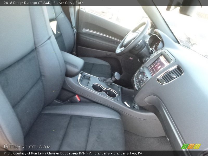 Bruiser Gray / Black 2018 Dodge Durango GT AWD
