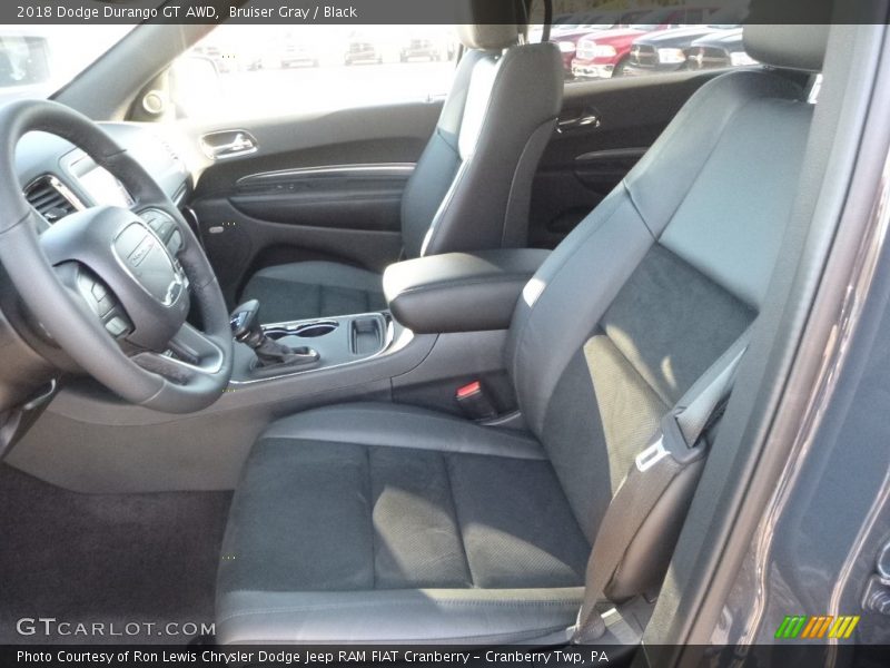 Bruiser Gray / Black 2018 Dodge Durango GT AWD