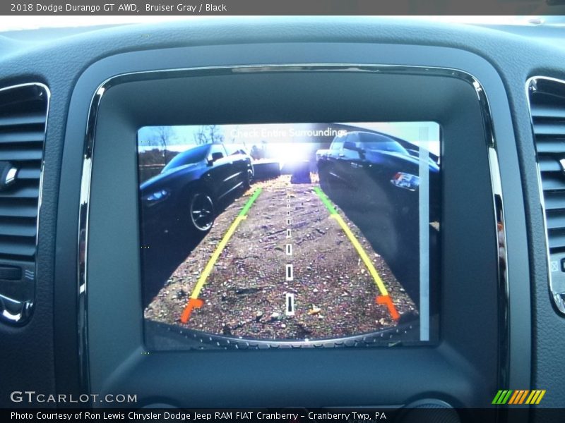 Bruiser Gray / Black 2018 Dodge Durango GT AWD