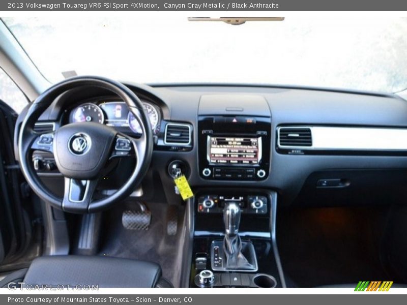 Canyon Gray Metallic / Black Anthracite 2013 Volkswagen Touareg VR6 FSI Sport 4XMotion