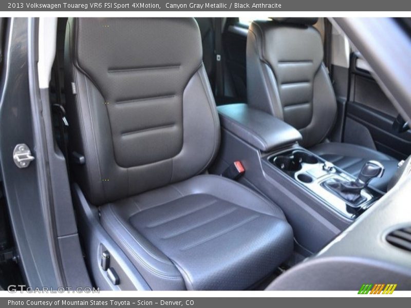 Canyon Gray Metallic / Black Anthracite 2013 Volkswagen Touareg VR6 FSI Sport 4XMotion