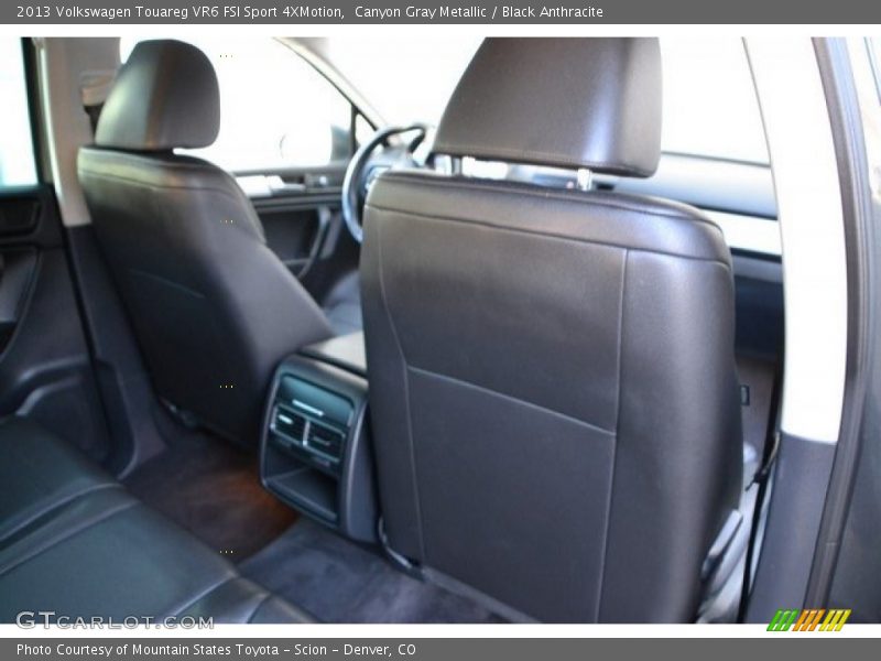 Canyon Gray Metallic / Black Anthracite 2013 Volkswagen Touareg VR6 FSI Sport 4XMotion