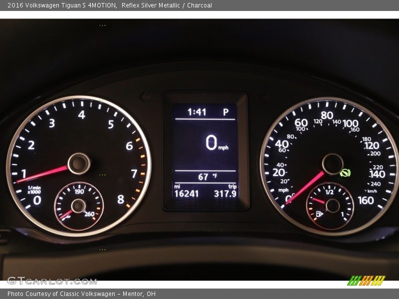  2016 Tiguan S 4MOTION S 4MOTION Gauges