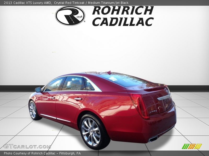 Crystal Red Tintcoat / Medium Titanium/Jet Black 2013 Cadillac XTS Luxury AWD