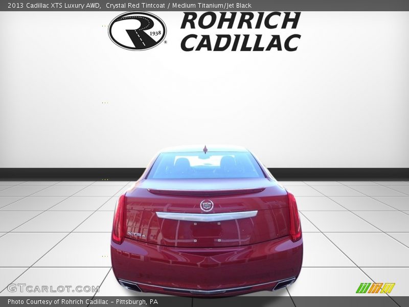 Crystal Red Tintcoat / Medium Titanium/Jet Black 2013 Cadillac XTS Luxury AWD