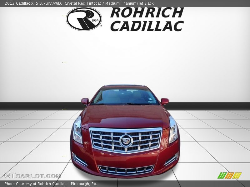 Crystal Red Tintcoat / Medium Titanium/Jet Black 2013 Cadillac XTS Luxury AWD