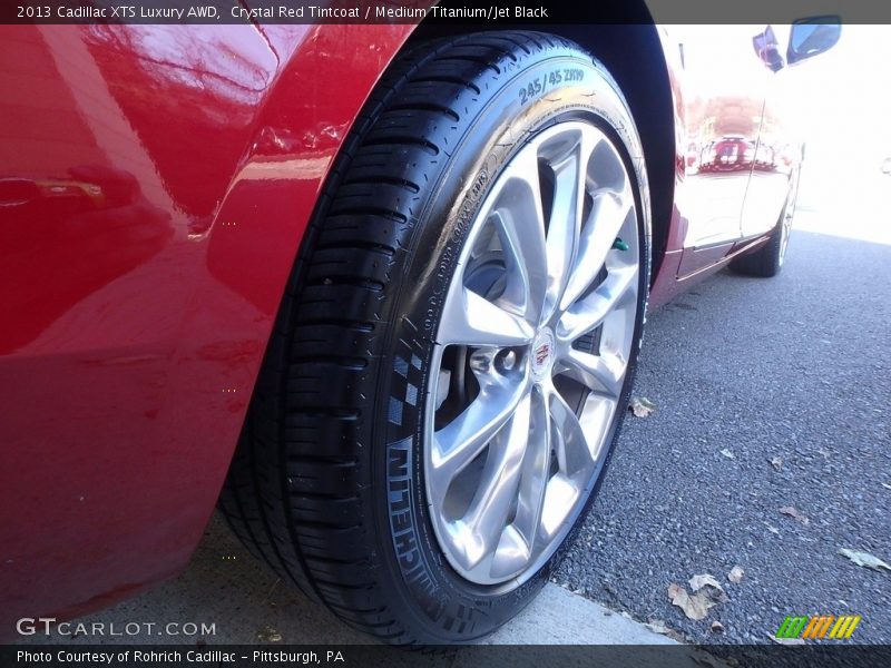 Crystal Red Tintcoat / Medium Titanium/Jet Black 2013 Cadillac XTS Luxury AWD