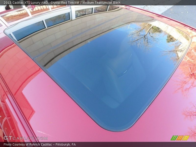 Crystal Red Tintcoat / Medium Titanium/Jet Black 2013 Cadillac XTS Luxury AWD