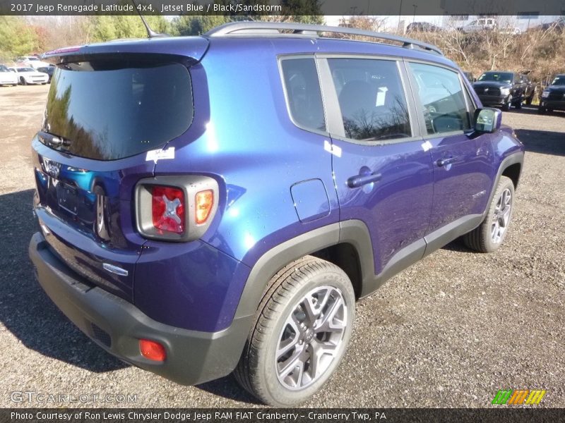 Jetset Blue / Black/Sandstorm 2017 Jeep Renegade Latitude 4x4