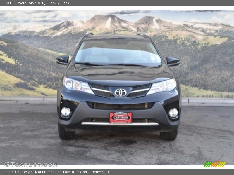 Black / Black 2015 Toyota RAV4 XLE