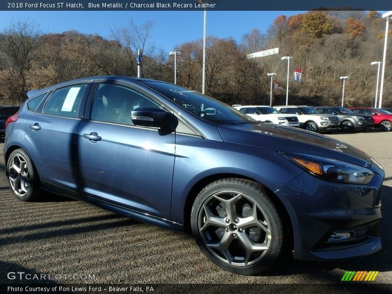 Front 3/4 View of 2018 Focus ST Hatch