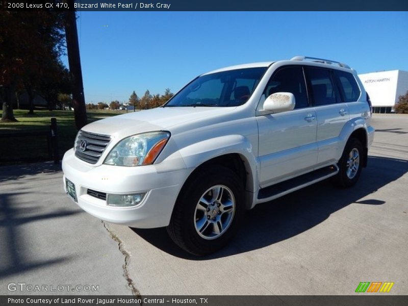 Blizzard White Pearl / Dark Gray 2008 Lexus GX 470
