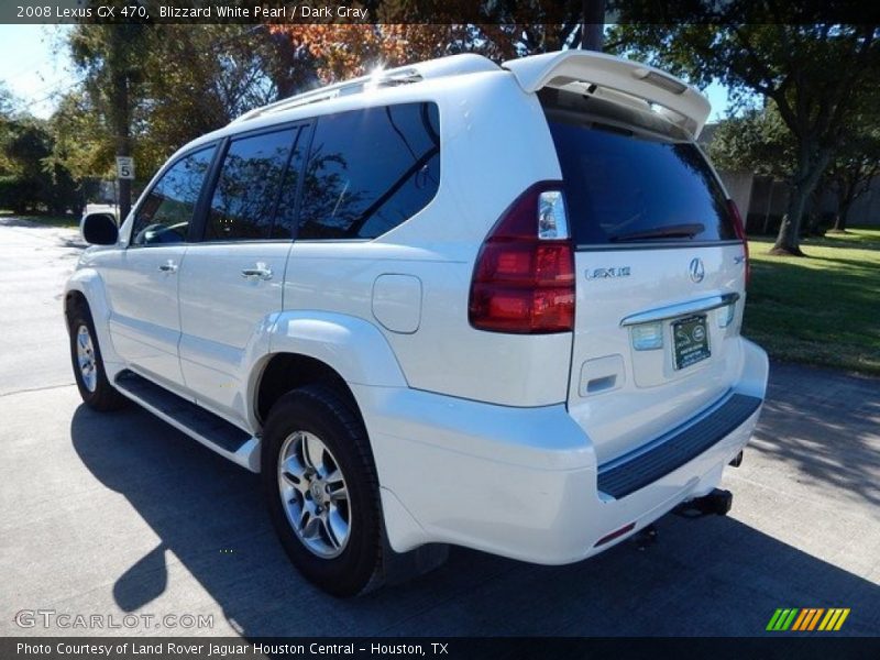 Blizzard White Pearl / Dark Gray 2008 Lexus GX 470
