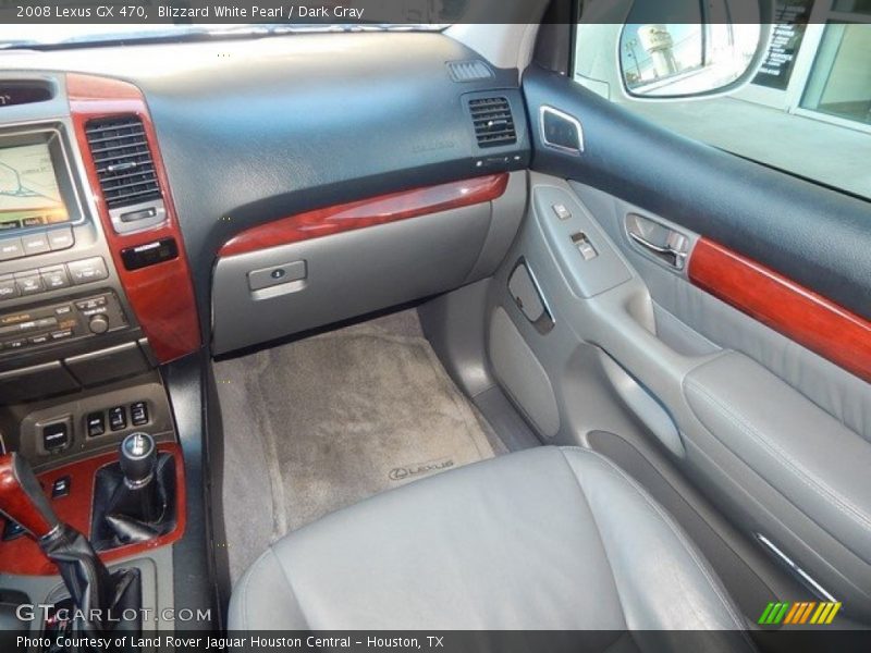 Blizzard White Pearl / Dark Gray 2008 Lexus GX 470