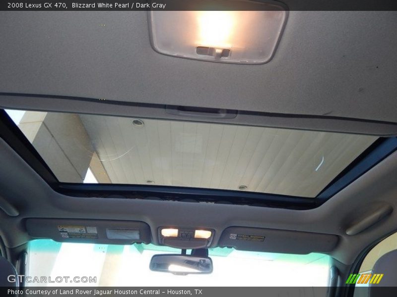Blizzard White Pearl / Dark Gray 2008 Lexus GX 470