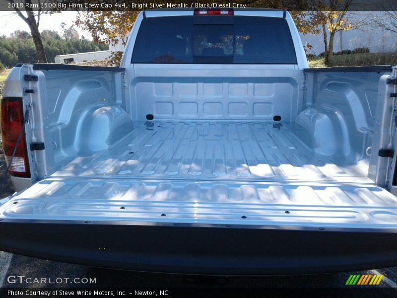 Bright Silver Metallic / Black/Diesel Gray 2018 Ram 2500 Big Horn Crew Cab 4x4