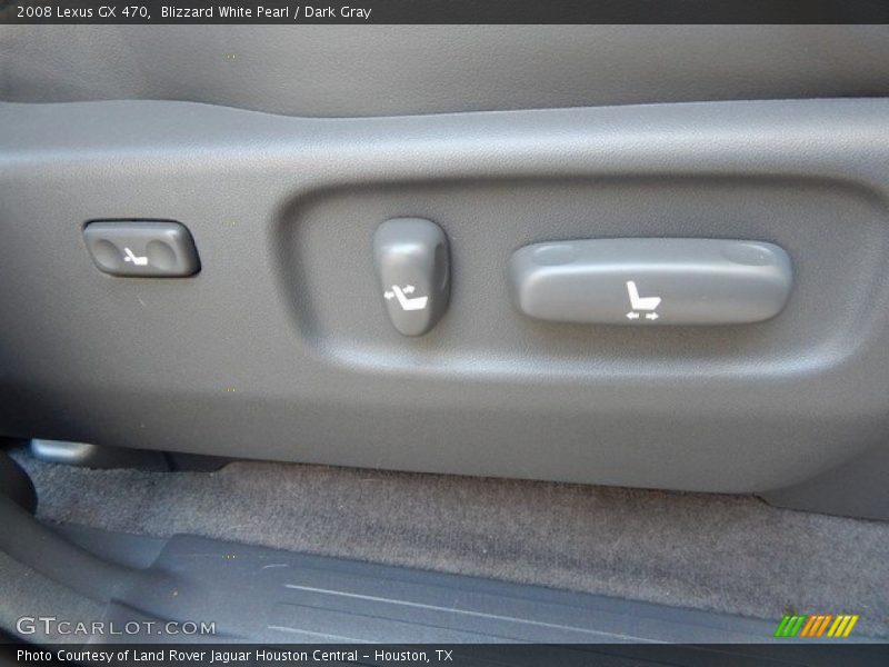 Blizzard White Pearl / Dark Gray 2008 Lexus GX 470