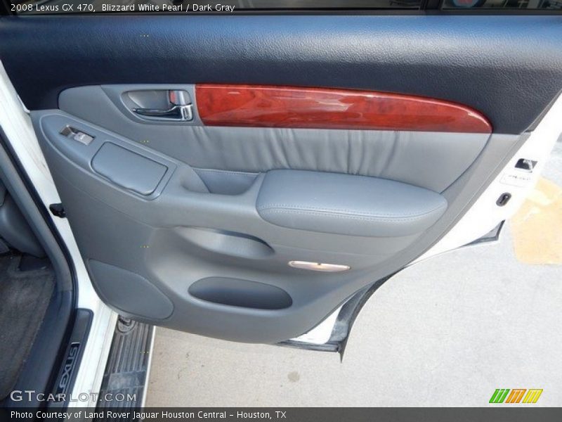 Blizzard White Pearl / Dark Gray 2008 Lexus GX 470