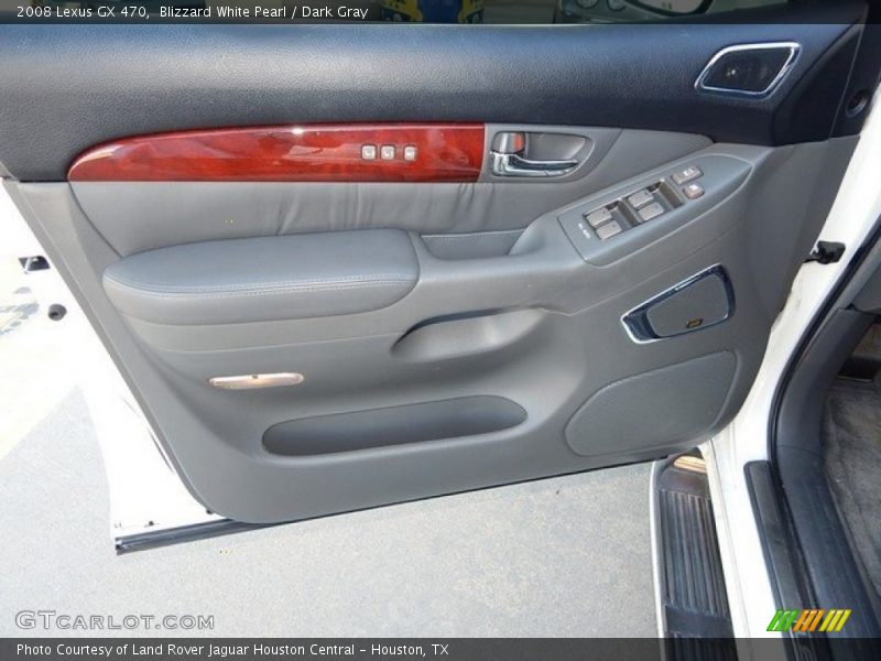 Blizzard White Pearl / Dark Gray 2008 Lexus GX 470