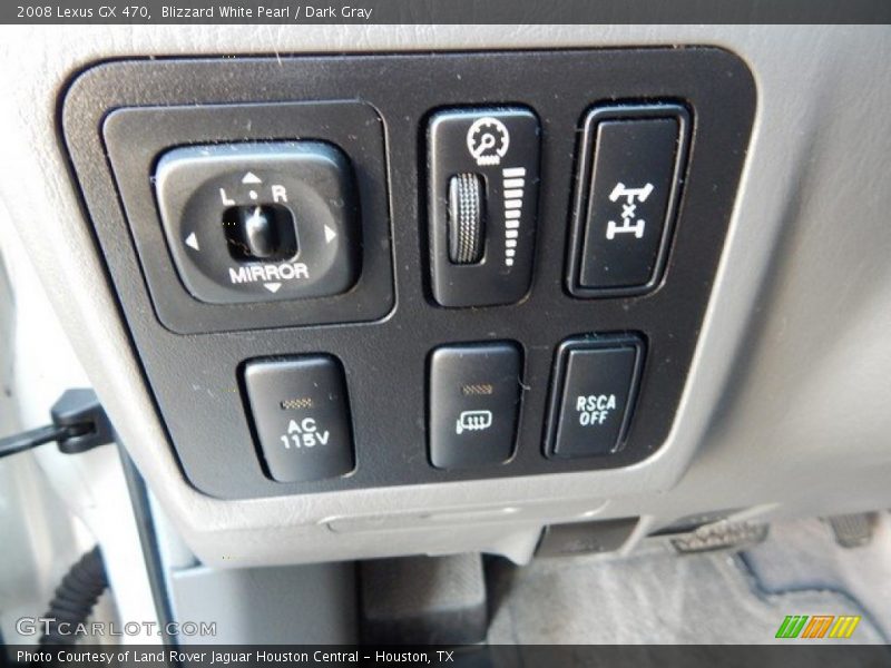 Blizzard White Pearl / Dark Gray 2008 Lexus GX 470