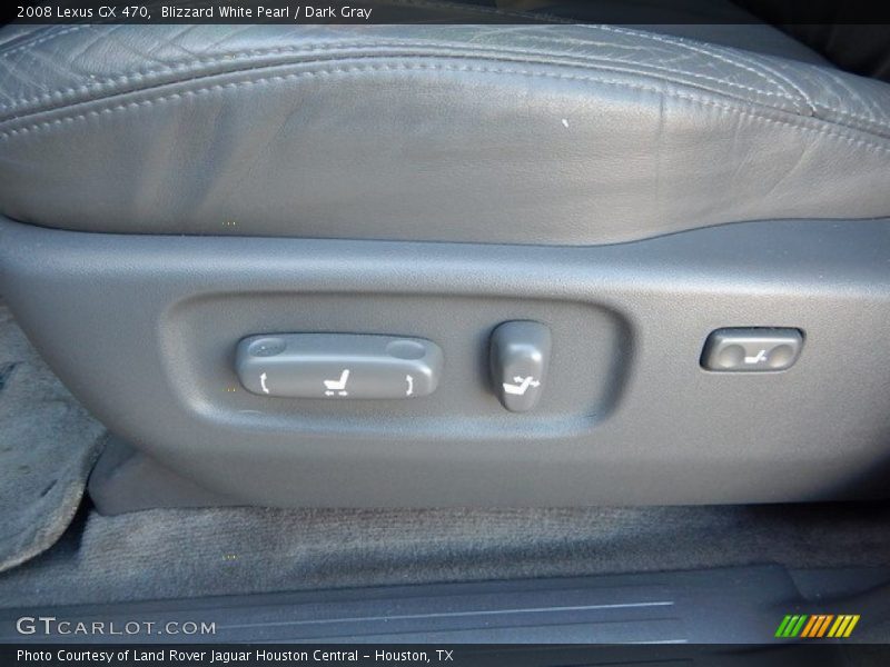 Blizzard White Pearl / Dark Gray 2008 Lexus GX 470