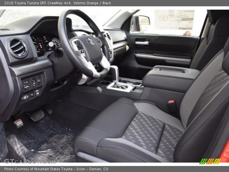 Inferno Orange / Black 2018 Toyota Tundra SR5 CrewMax 4x4