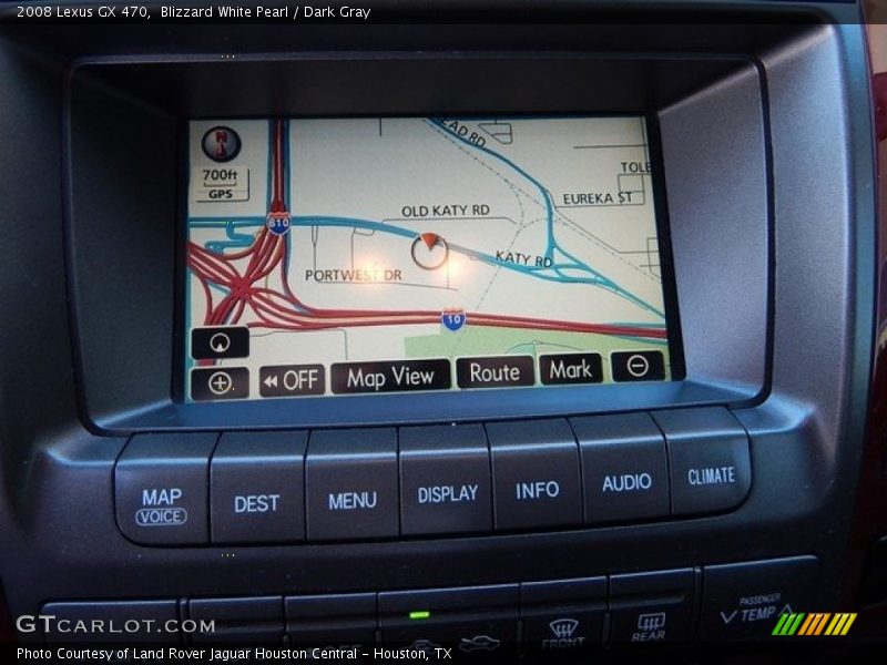 Blizzard White Pearl / Dark Gray 2008 Lexus GX 470