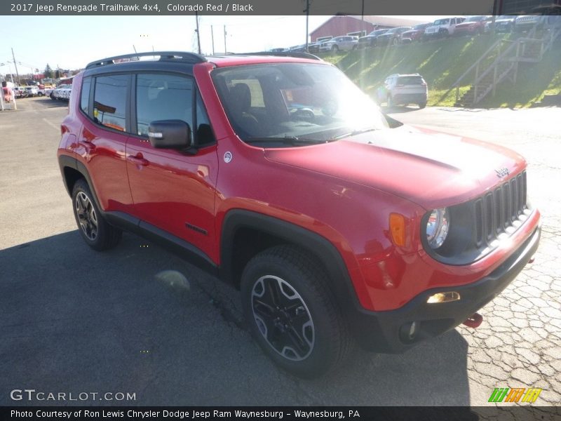 Colorado Red / Black 2017 Jeep Renegade Trailhawk 4x4