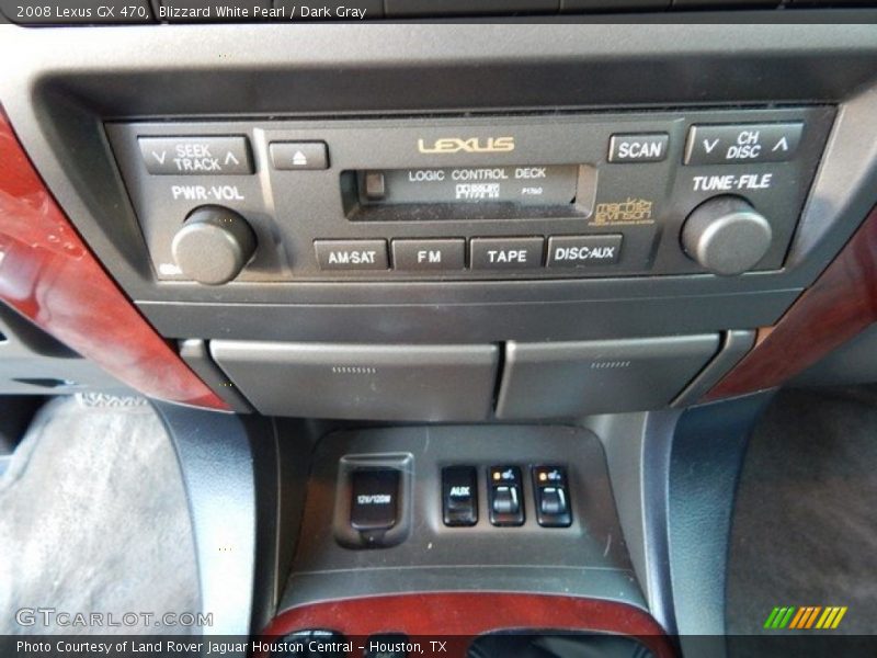 Blizzard White Pearl / Dark Gray 2008 Lexus GX 470