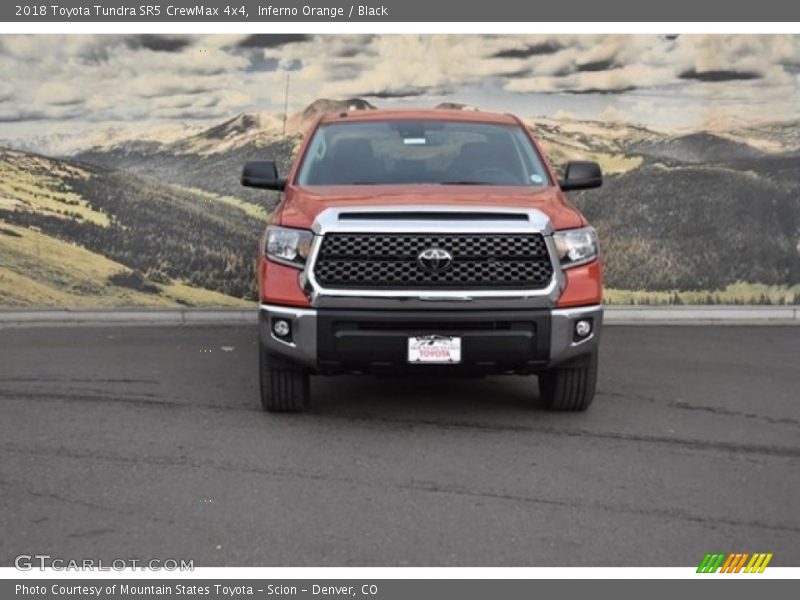 Inferno Orange / Black 2018 Toyota Tundra SR5 CrewMax 4x4