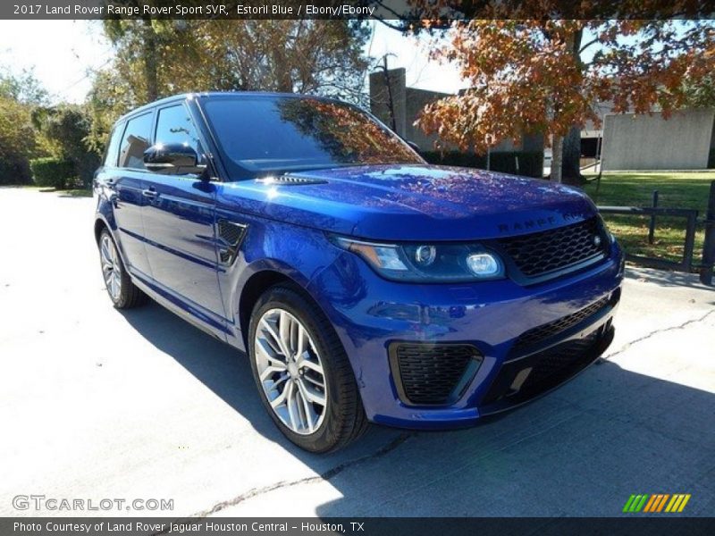 Estoril Blue / Ebony/Ebony 2017 Land Rover Range Rover Sport SVR
