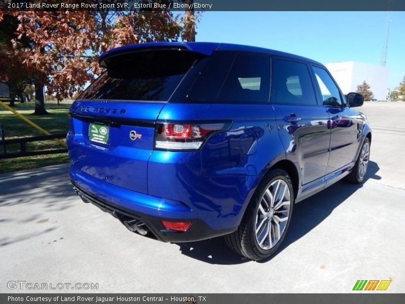 Estoril Blue / Ebony/Ebony 2017 Land Rover Range Rover Sport SVR