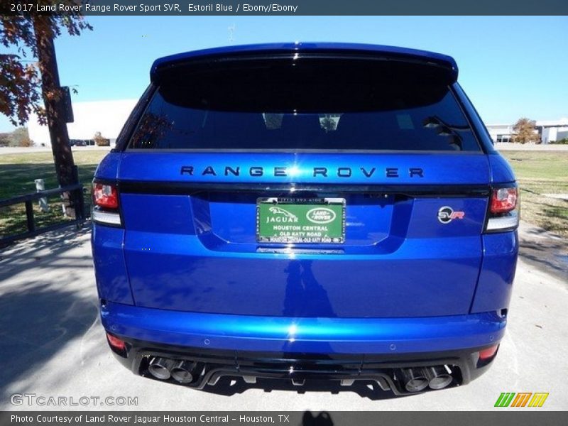 Estoril Blue / Ebony/Ebony 2017 Land Rover Range Rover Sport SVR