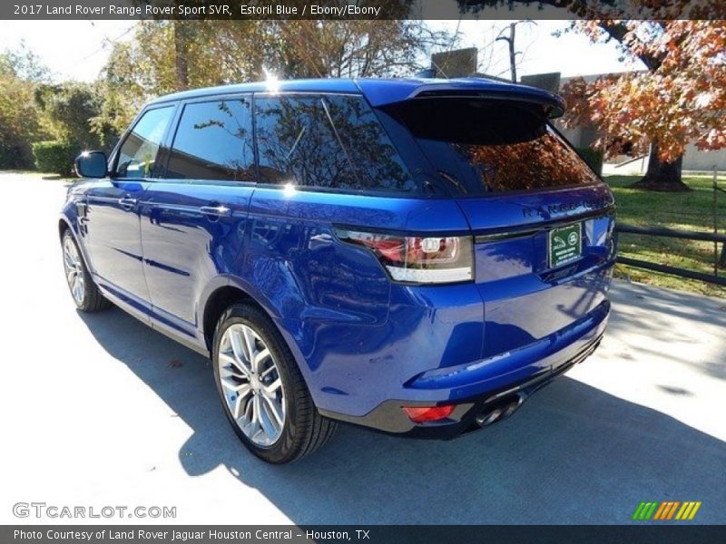 Estoril Blue / Ebony/Ebony 2017 Land Rover Range Rover Sport SVR