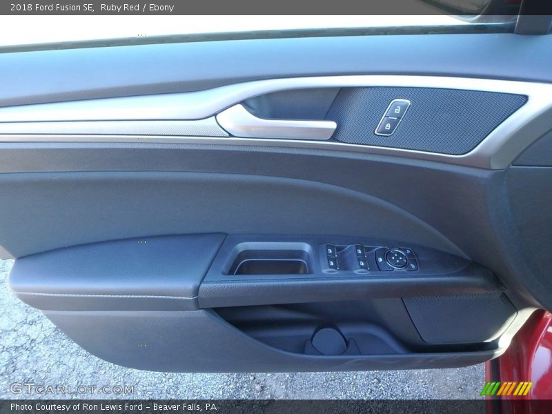 Ruby Red / Ebony 2018 Ford Fusion SE