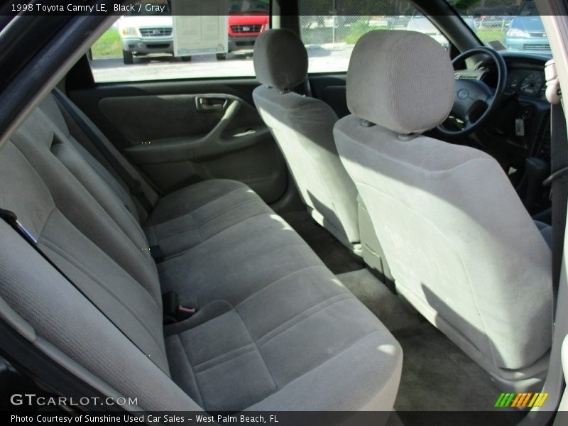 Black / Gray 1998 Toyota Camry LE
