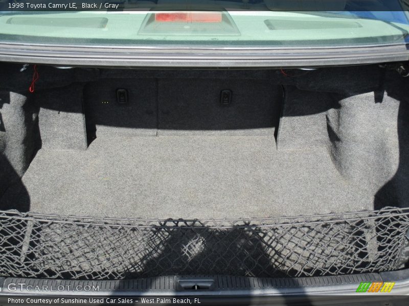 Black / Gray 1998 Toyota Camry LE