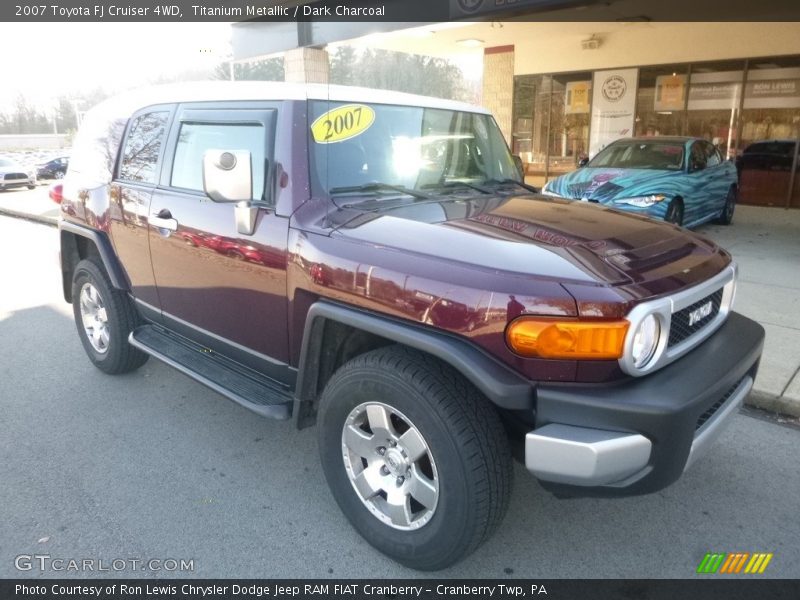 Titanium Metallic / Dark Charcoal 2007 Toyota FJ Cruiser 4WD