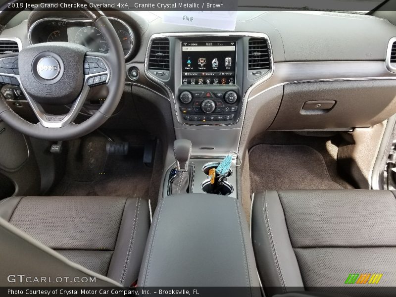 Dashboard of 2018 Grand Cherokee Overland 4x4