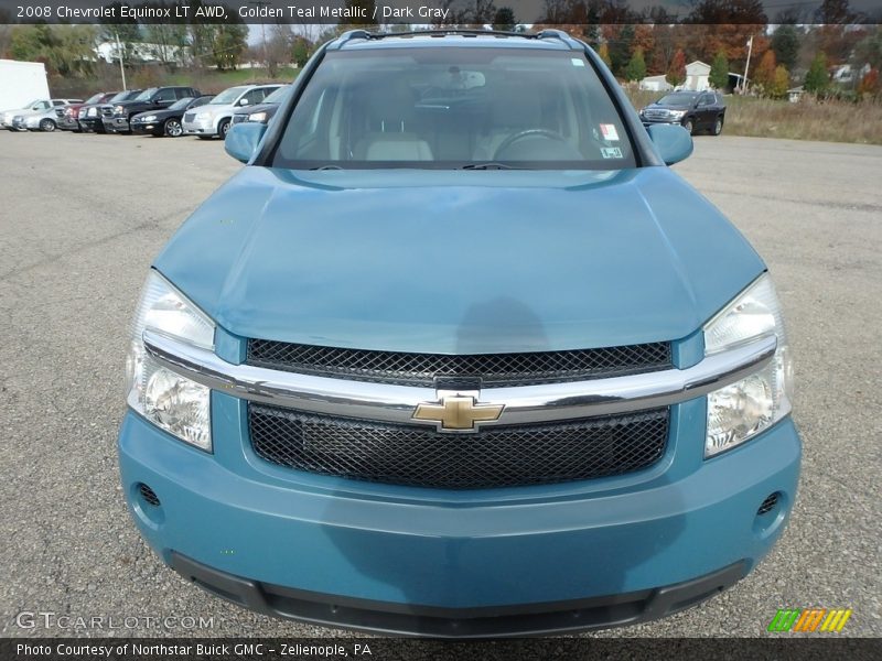 Golden Teal Metallic / Dark Gray 2008 Chevrolet Equinox LT AWD