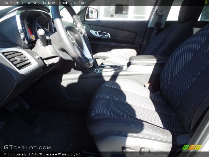 Quicksilver Metallic / Jet Black 2017 GMC Terrain SLE