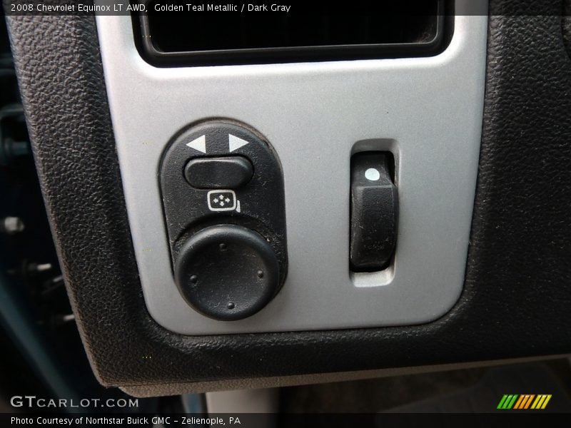 Golden Teal Metallic / Dark Gray 2008 Chevrolet Equinox LT AWD